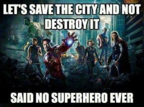 The Problem with Superheroes